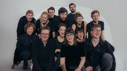 Die Jazzsängerin Luise Volkmann und ihr Ensemble Été Large