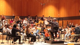 Hochschulorchester der Musikhochschule Detmold unter Leitung von Florian Ludwig.