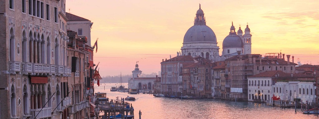 Canale Grande in Venedig.