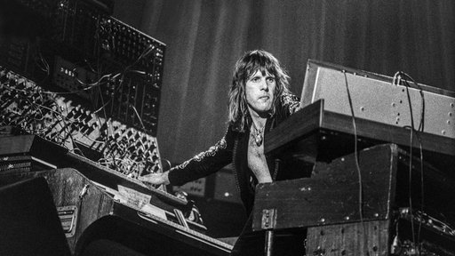 Der Keyboarder Keith Emerson im Jahr 1973.