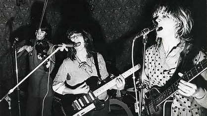 Die britische Postpunkband The Raincoats