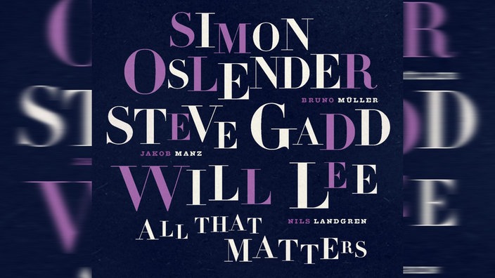 Das Cover von Simon Oslenders neuem Album “All That Matters”.