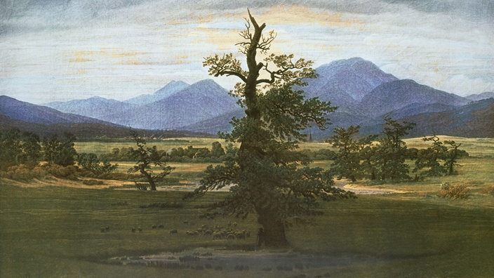 "Der einsame Baum" von Caspar David Friedrich