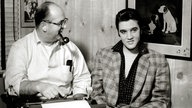 Elvis Presley und sein Manager Colonel Tom Parker