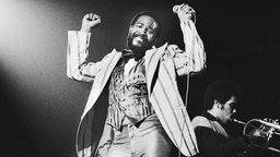 Marvin Gaye bei einem Auftritt 1978 in Amsterdam