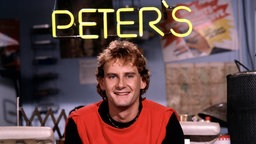 Peter Illmann 1985 in seiner "Pop Show"