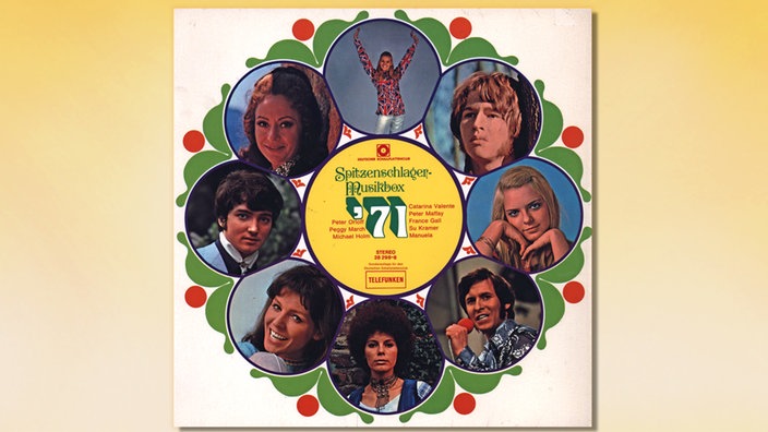 LP Cover  vorn Spitzenschlager Musikbox ´71