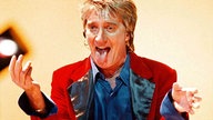 Rod Stewart 1997 bei einem Konzert