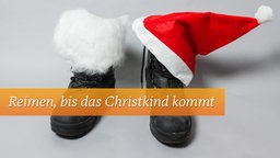 Nikolausmütze und Schuhe