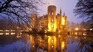 Außenansicht auf das Schloss Moyland