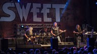 The Sweet auf der Bühne im Sommer 2017