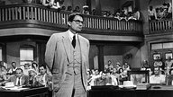 Gregory Peck im Film "Wer die Nachtigall stört"