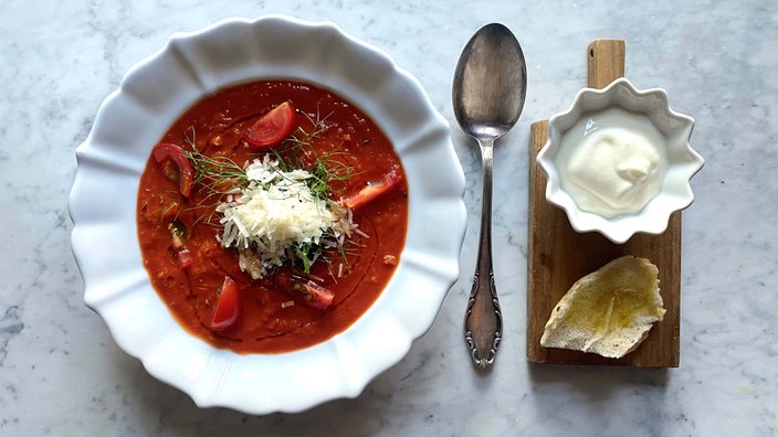 Fenchel-Tomatensuppe