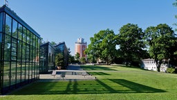 Gewächshäuser im Botanischen Garten