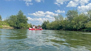 Kanutour auf der Lippe