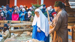 Lebendige Krippe in Kevelaer 