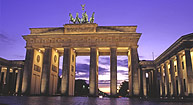 Das Brandenburger Tor nach Restaurierung 2002