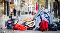 Schlafplatz Obdachlose