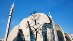 Die DITIB-Zentralmoschee in Köln Ehrenfeld