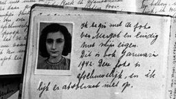 Auszug und Foto aus dem Tagebuch von Anne Frank