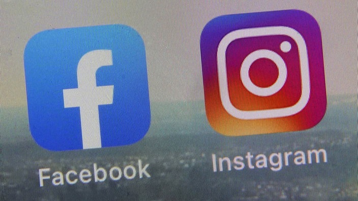 Logo Facebook und Instagram, Symbolbild