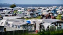 Ein voller Campingplatz an der Nordsee (2024).