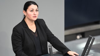 Lamya Kaddor, innenpolitische Sprecherin für Bündnis 90/Die Grünen, Islamwissenschaftlerin, Achivbild: 18.10.2023