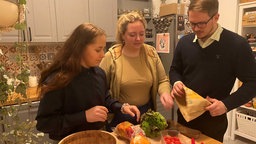 Marlon und Sophia Rosenstein mit Lena