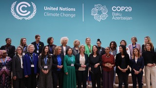 Führenden Frauen auf der Weltklimakonferenz COP29 in Baku/Azerbaijan 