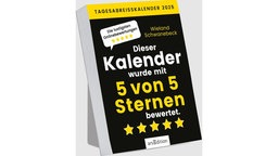 Abreißkalender "Dieser Kalender wurde mit 5 von 5 Sternen bewertet" 2025