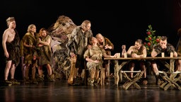 Szene aus "Rheingold" am Theater Dortmund