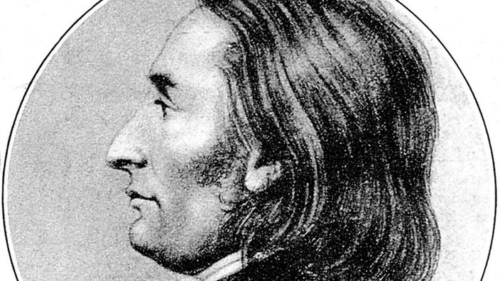 Johann Peter Eckermann, zeitgenössische Darstellung