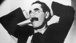 Der Komiker Groucho Marx