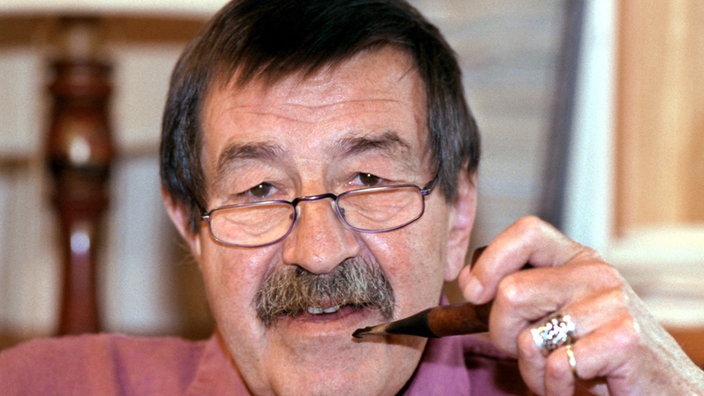 Der Schriftsteller Günter Grass am 5.6.1999