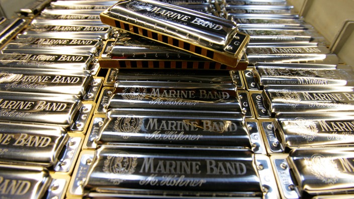 Mundharmonikas der Firma Hohner