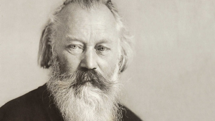 Der Komponist Johannes Brahms