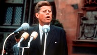 John F. kennedy am 25.6.1963 in Frankfurt