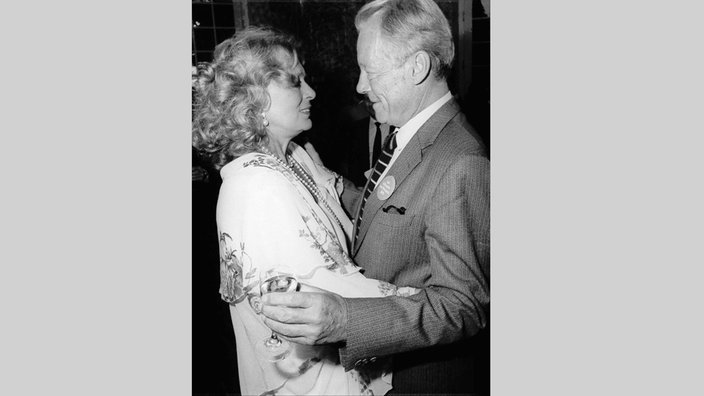 Willy Brandt und Melina Mercouri