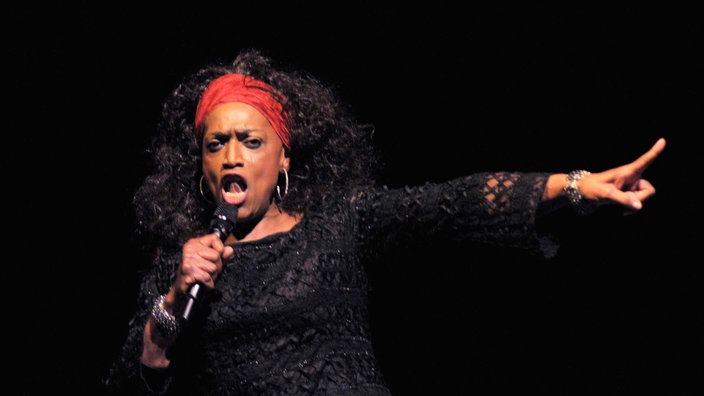 Jessye Norman im großen Festspielhaus in Salzburg