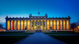 Altes Museum in Berlin zur Blauen Stunde