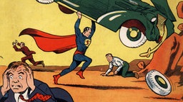 Cover des ersten Superman-Comics aus dem Jahr 1938