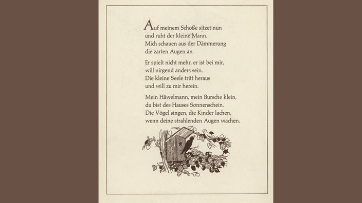 Gedicht "Der kleine Häwelmann"