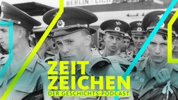 Soldaten einer russischen Brigade warten am 01.09.1994 in Berlin-Lichtenberg auf die Abfahrt eines Militärzuges