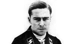 Joachim Peiper, Mitglied der Waffen-SS und Adjutant von Heinrich Himmler