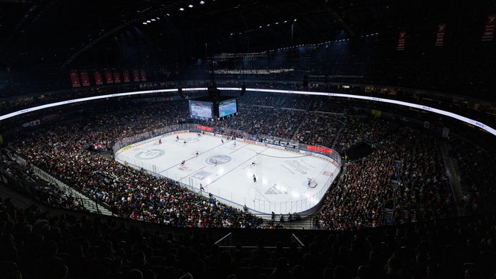 Das Eisfeld der Kölner Haie 