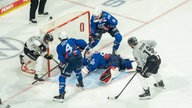 Adler Mannheim gegen die Kölner Haie 