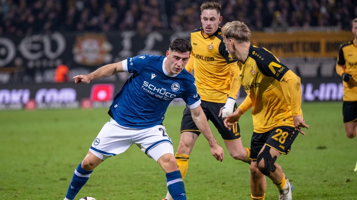 Dynamo Dresden gegen Arminia Bielefeld