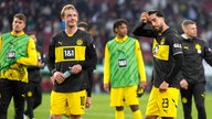 Julian Brandt und Emre Can nach dem Spiel gegen Augsburg 