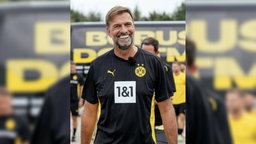 Jürgen Klopp im Trikot von Borussia Dortmund