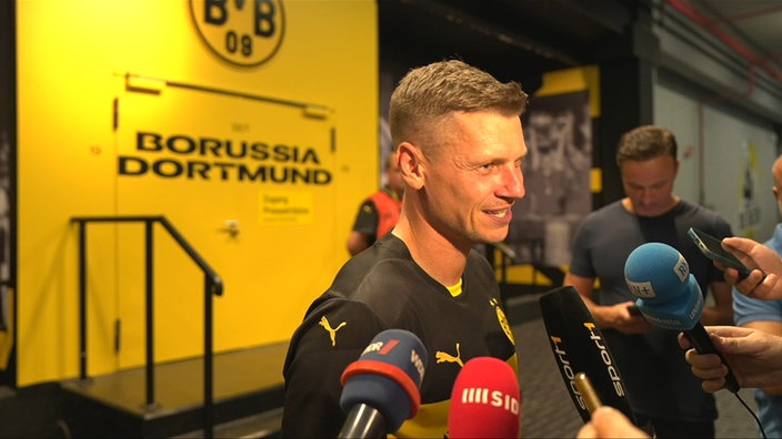 Lukasz Piszczek im Interview nach dem BVB-Abschiedsspiel